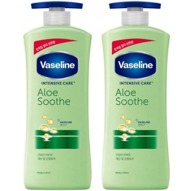 インテンシブケア アロエ スード ボディローション, 400ml*2ea (アロエベラ汁配合/肌鎮静/ 肌改善に役立つ)