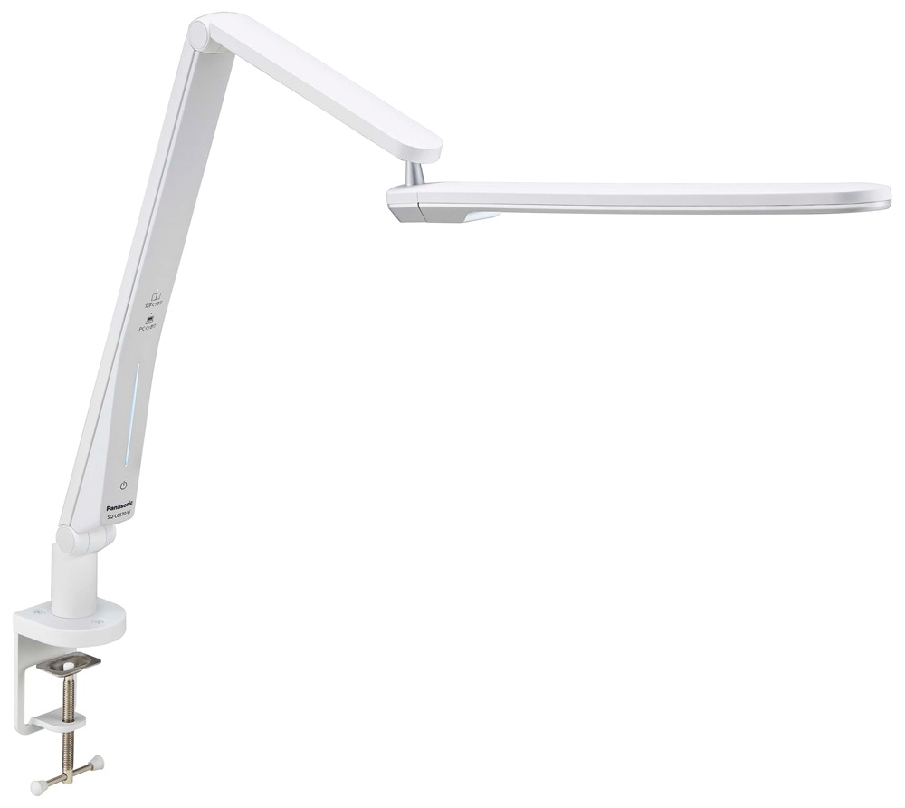 パナソニック SQ-LC570-W LEDデスクスタンド（ホワイト仕上×シルバー） SQLC570W 14,616円
