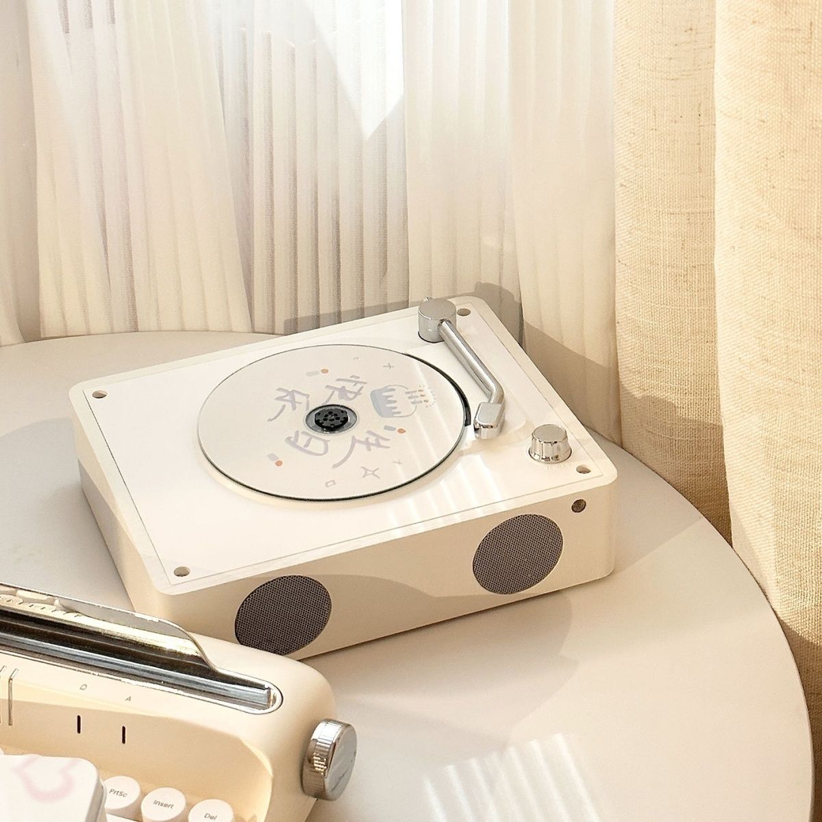 cdプレーヤー アルバムディスク ブルートゥース スピーカー プレーヤー