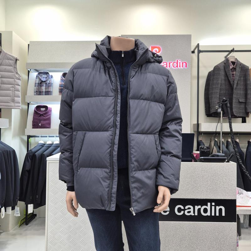 横キルティングフード付きダウンジャンパー PPJP4204-98