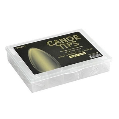 DIAMI ダイアミカヌーチップクリアネイルチップ 透明/クリア, 360ea, 1個