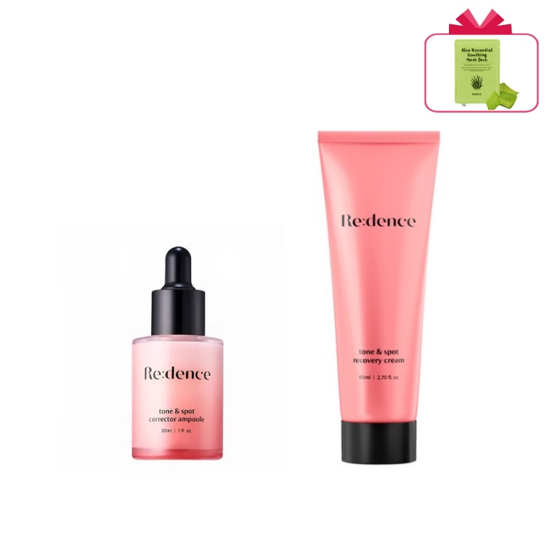 トーン＆スポットコレクターアンプル 30ml ＋ トーン＆スポット セラミド保湿リカバリークリーム 80ml