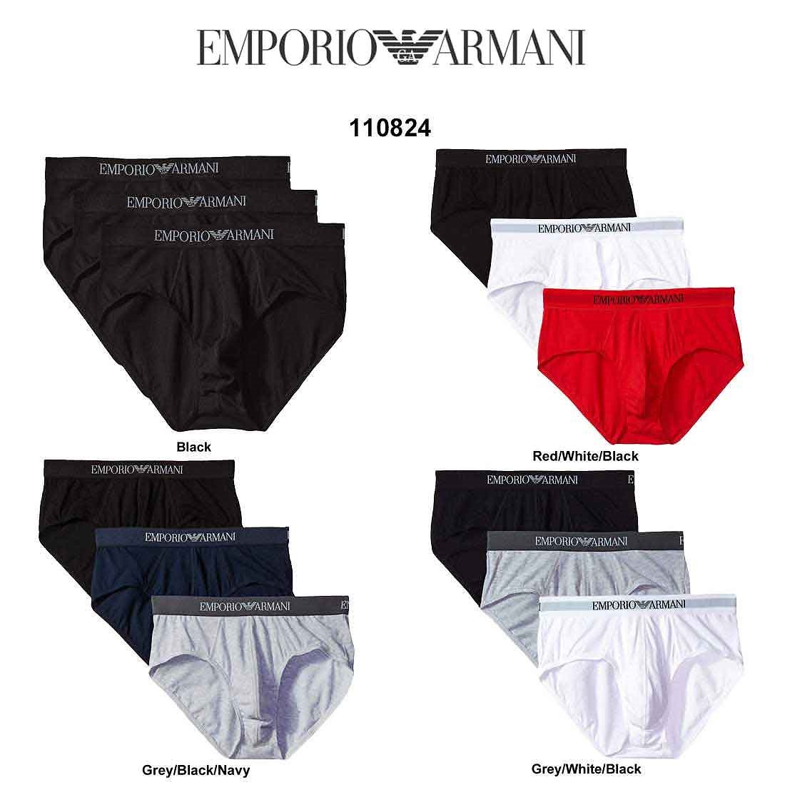 EMPORIO ARMANI ブリーフ ビキニ 3枚セット お買い得 パック
