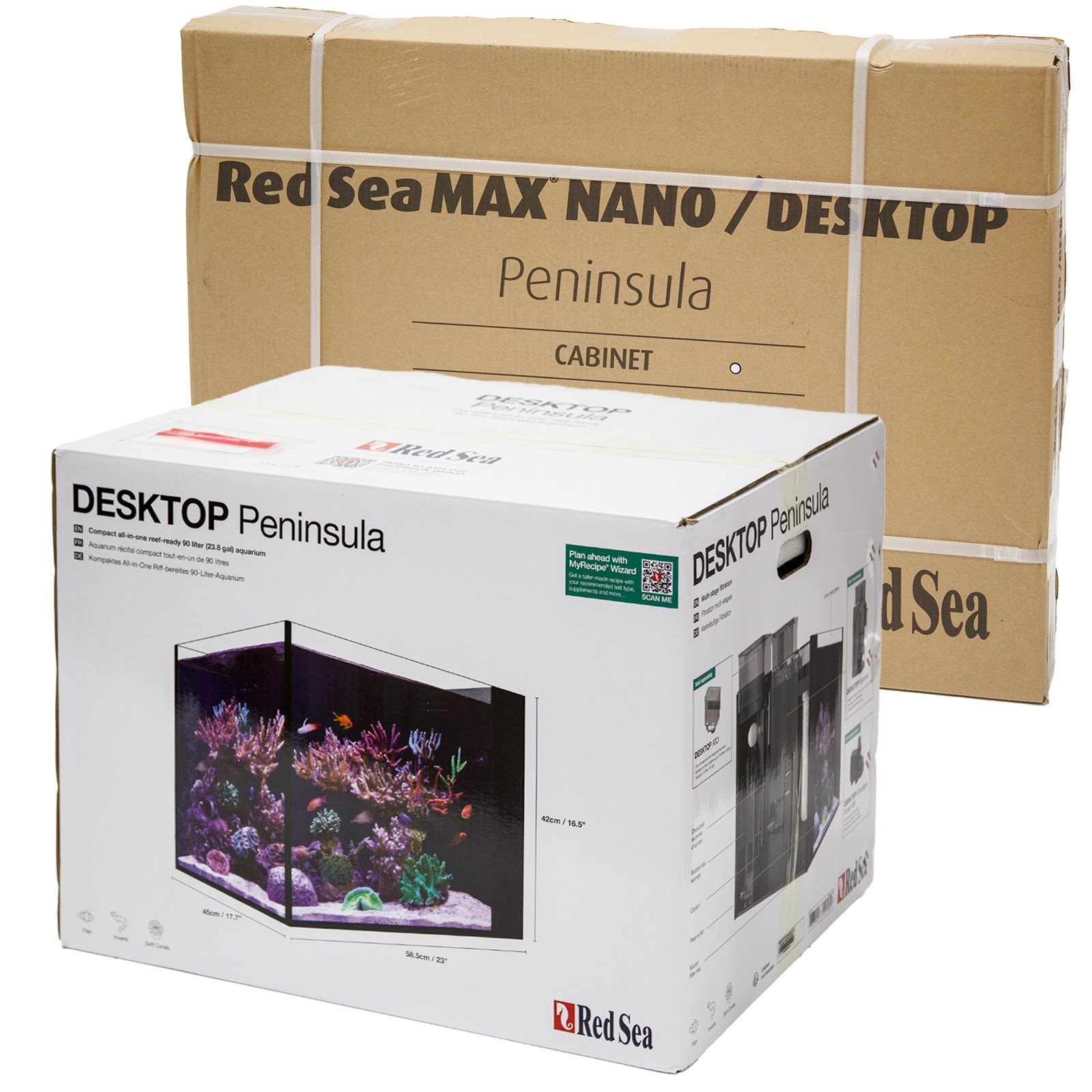レッドシー　ＤＥＳＫＴＯＰ　Ｐｅｎｉｎｓｕｌａ　セット　ホワイト　４５ｃｍ水槽　ＣＲＣ10―35―10―00―00