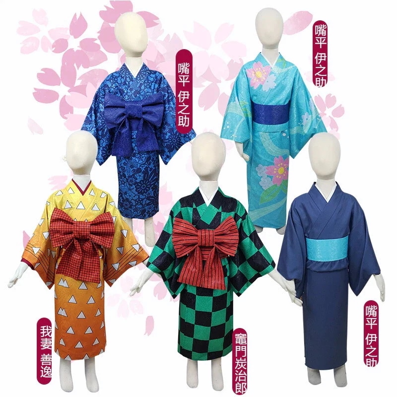 子供 / 大人サイズ 遊廓編 花街 我妻善逸 竈門炭治郎 嘴平伊之助 コスプレ衣装