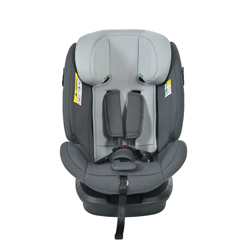 【国内発送】586【ドリンクホルダー追加】【トップテザー】チャイルドシート 新生児 ISOFIX 0歳～12歳 360度回転式 40～150cm ジュニアシート 調節可能 洗える 超広いキャノピー付き