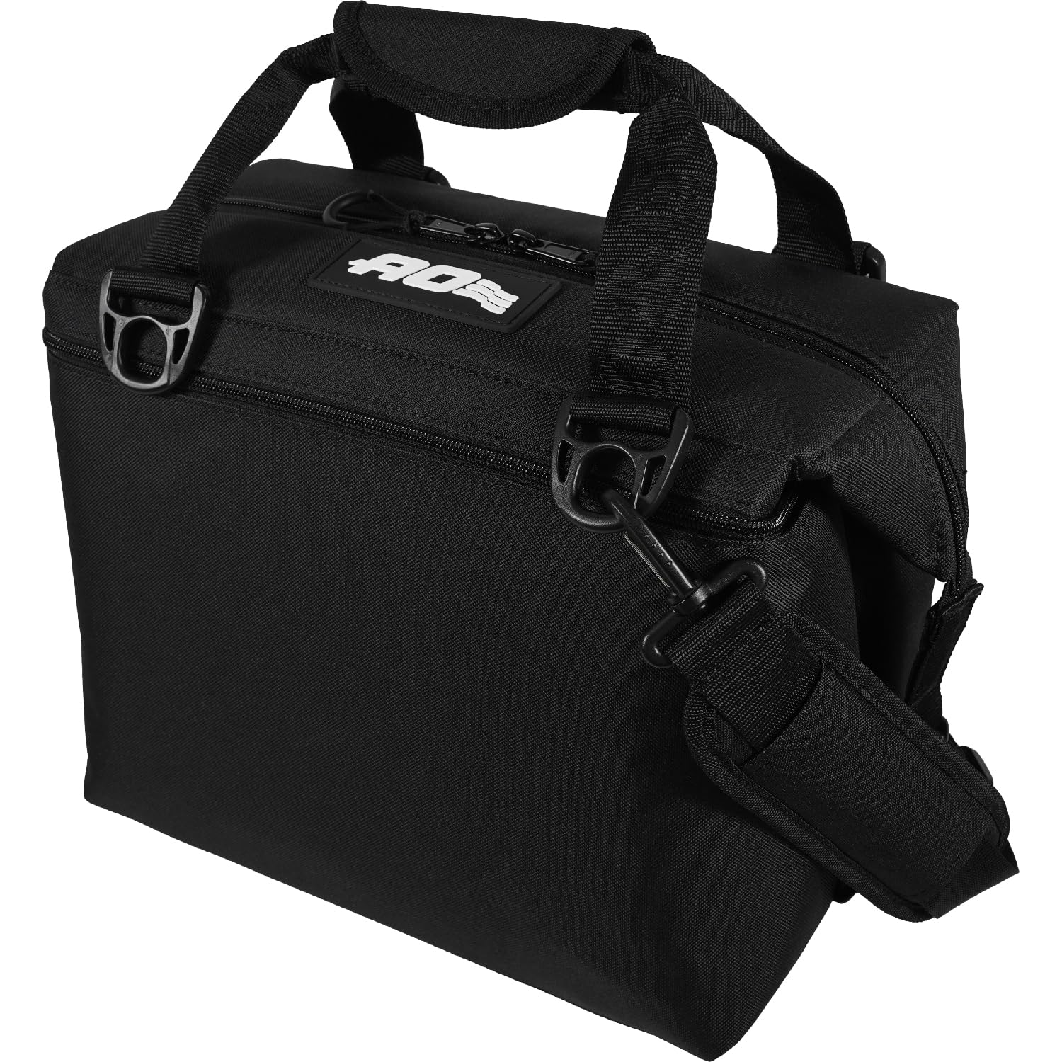 【正規品5年保証】 AO Coolers(エーオークーラーズ) 12パック キャンバス ソフトクーラー ブラック 11L 軽量 保冷 クーラーボックス クーラーバッグ 保冷バッグ アウトドア キャンプ