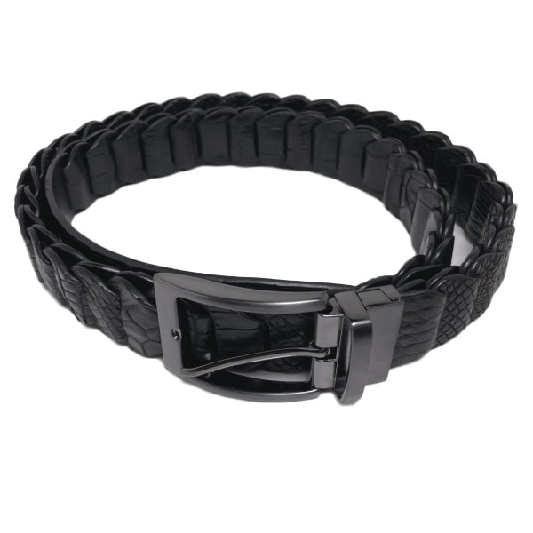 クロコダイルLJ-BG ニッケル 35mm 編み込み長さ調整可能 ピンタイプバックル メタリック 20,572円