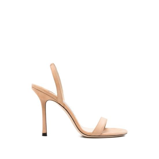 JIMMY CHOO Women Shoes JENN 100 SUE CHAI NEUTRALS