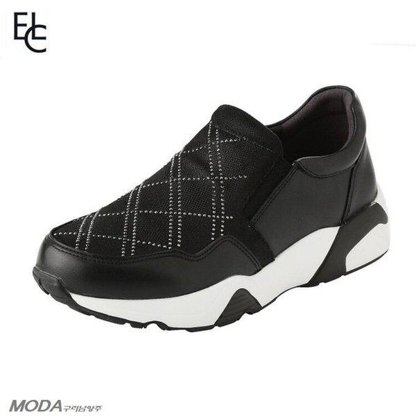 軽量クッションUP 女性スニーカー スリッポン 2XWS94XV_GN