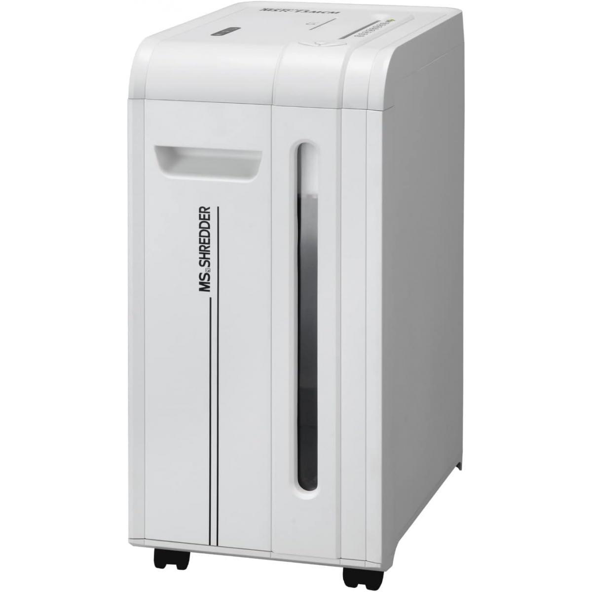 【I】【北海道・沖縄・離島不可】 明光商会 オフィス シュレッダー MSR-15MCM ワンカットクロス 省スペース 機密性 極少細断 45,084円