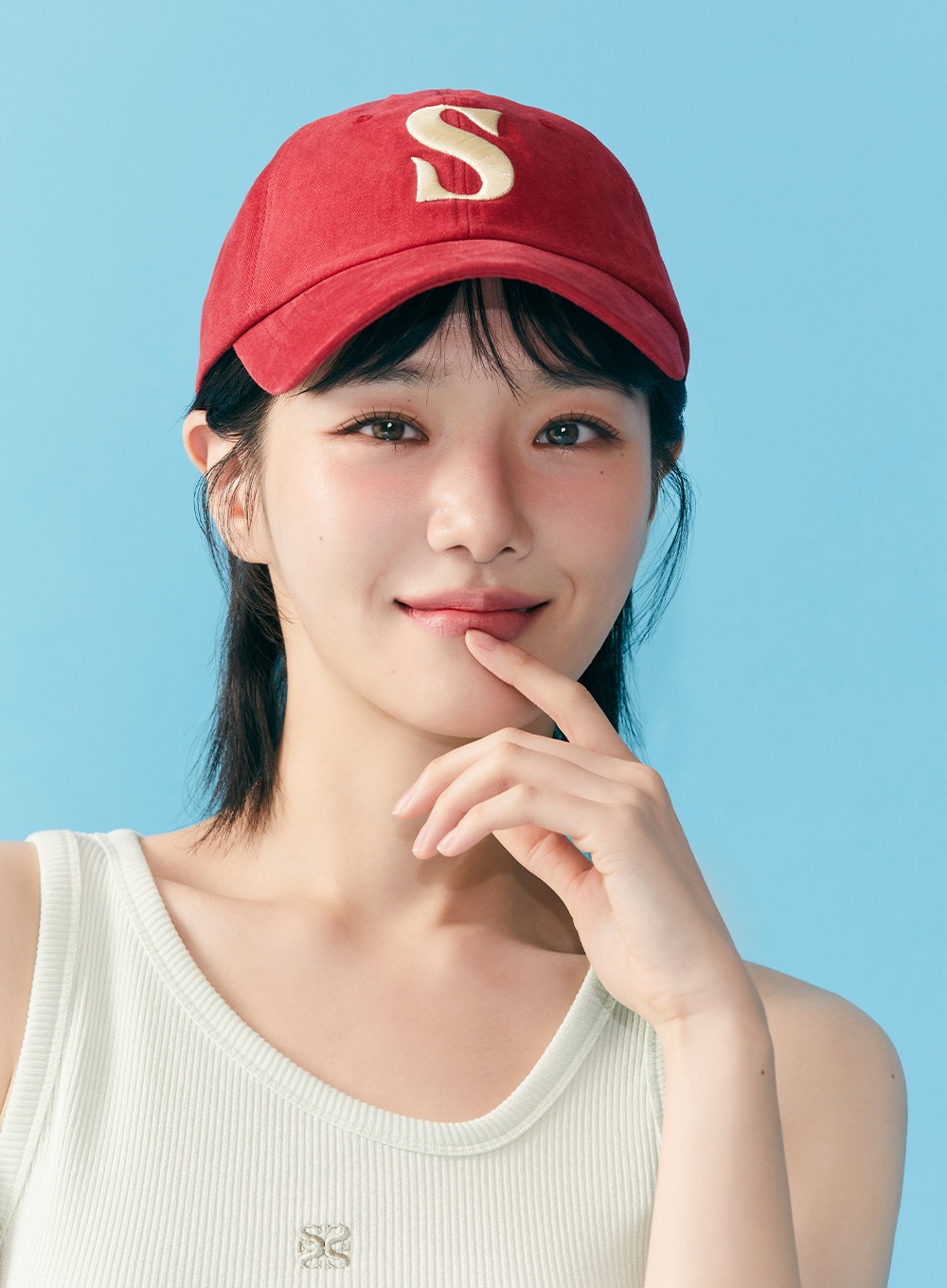 [세터] ヴィンテージ カジュアル ボール キャップ ( VTG Red )