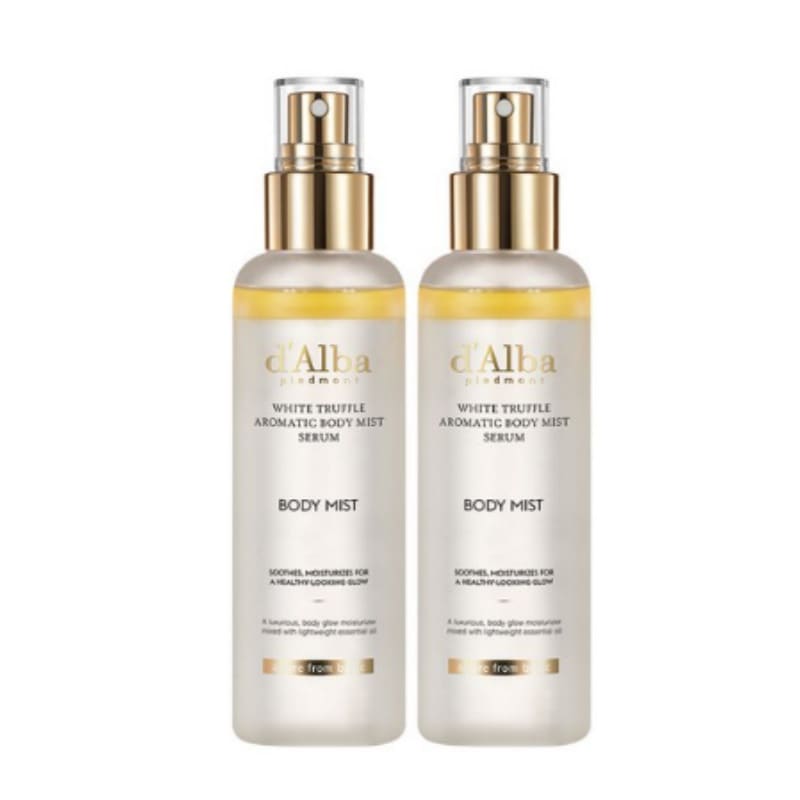 韓国コスメ正規品 ホワイトトリュフ アロマチックボディミストセラム 180mlx2個/韓国人気コスメ/ボディ美容液/ボディ水分保湿管理/低刺激ボディミスト/ツヤ/プレミアムビーガン/ボディー 肌 弾