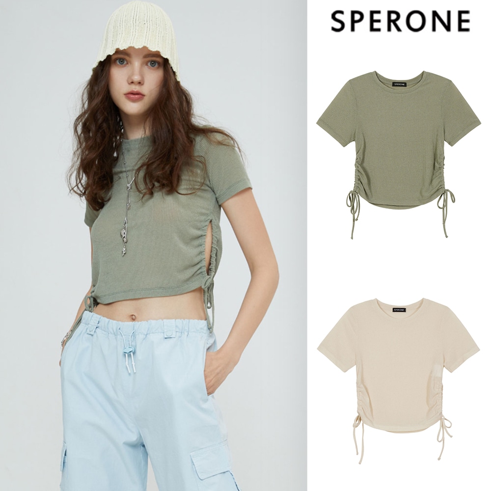 [SPERONE] Side Slit TopTシャツ・カットソー