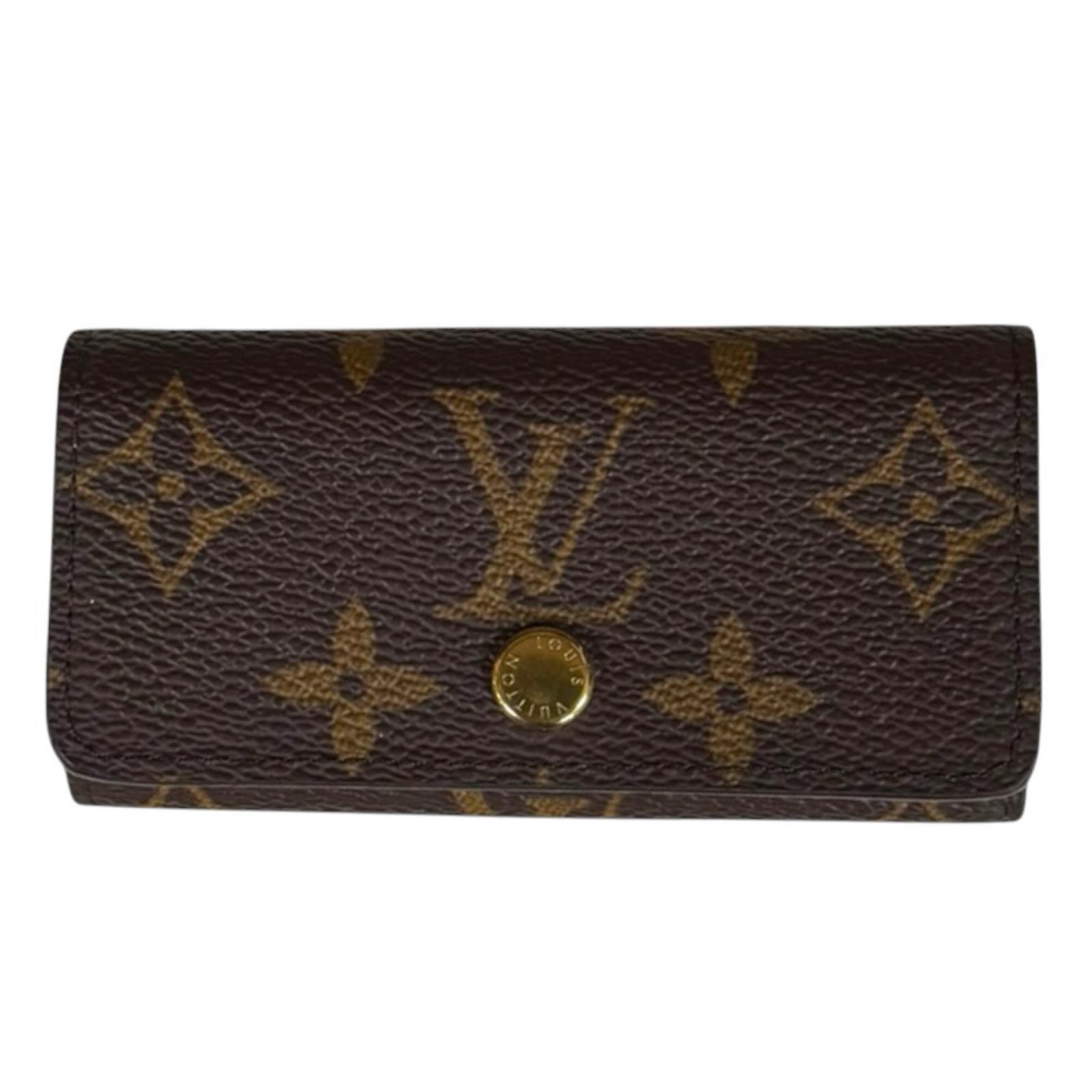 ルイヴィトン ミュルティクレ4 モノグラム キーケース モノグラムキャンバス M82923 LOUIS VUITTON 中古