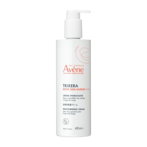 アベンヌ(Avene) トリクセラ モイストスキンバリア クリーム 400mL ボディクリーム ・ トリートメント クリーム状 無香料 肌荒れ予防 保湿 デリケート 顔・身体用 メンズ 敏感肌 ダーマ