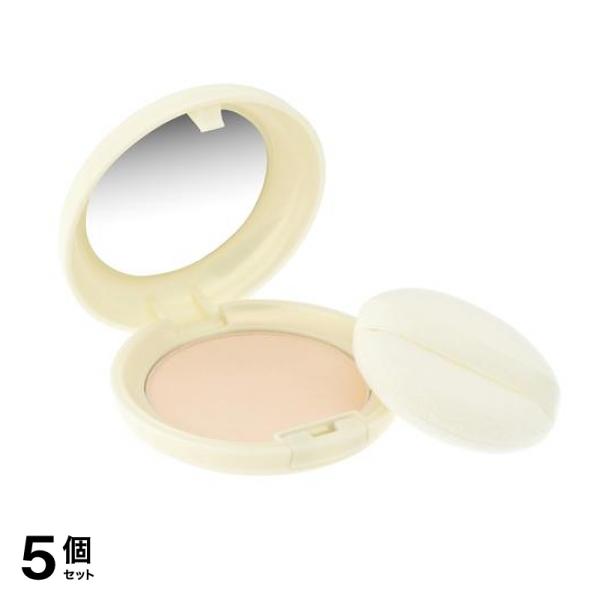 NOAH ノア ホワイト&モイスチュア BBミネラルプレストパウダーUV 02ルーセント パフ・鏡付き 8g 5個セット