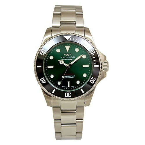 TECHNOS【国内正規品】テクノス メンズ腕時計 メタルバンド 100周年記念モデル T9C31SM【10気圧防水】