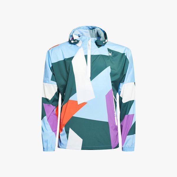 [] 共用プロウェブウーブンパターンアノラックジャケット SPHPCNJK241UGRN