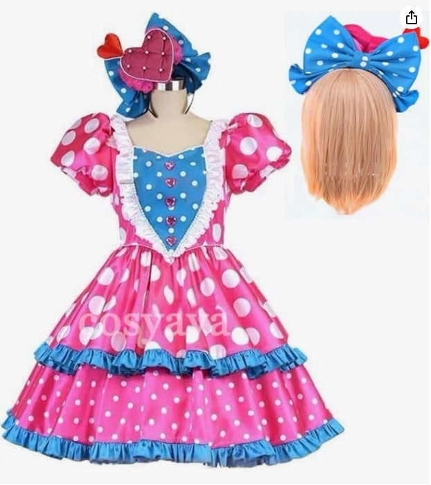 [COSYAYA] (TDL) パルパルーザ ミニー レプリカ衣装 髪飾り付き コスプレ衣装 スカート 服 コスチューム ハロウィン 仮装 男女兼用 12,919円