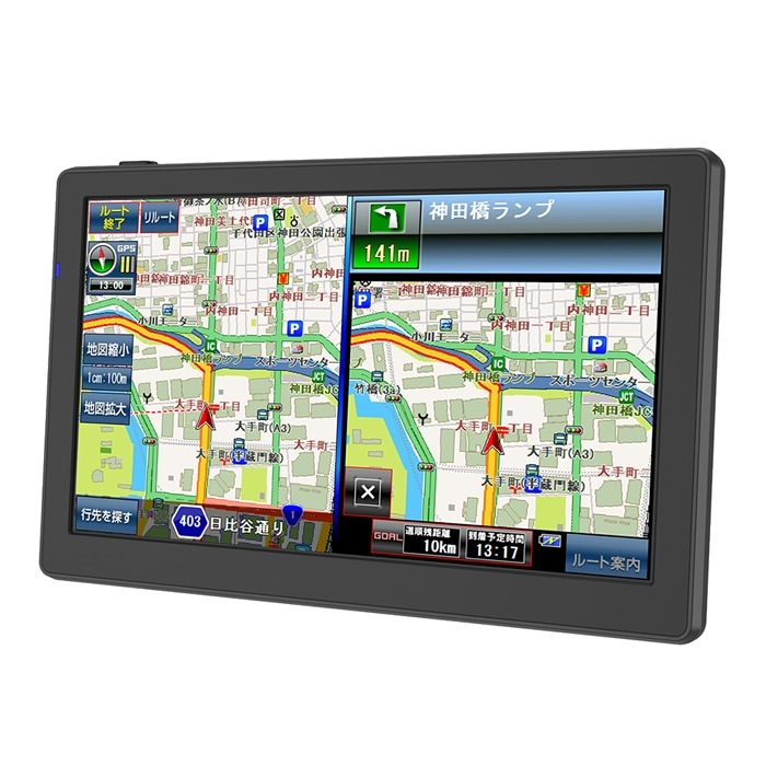 カーナビ 7inchワンセグ搭載ポータブルナビ 2025OPマップ版 APND705OM