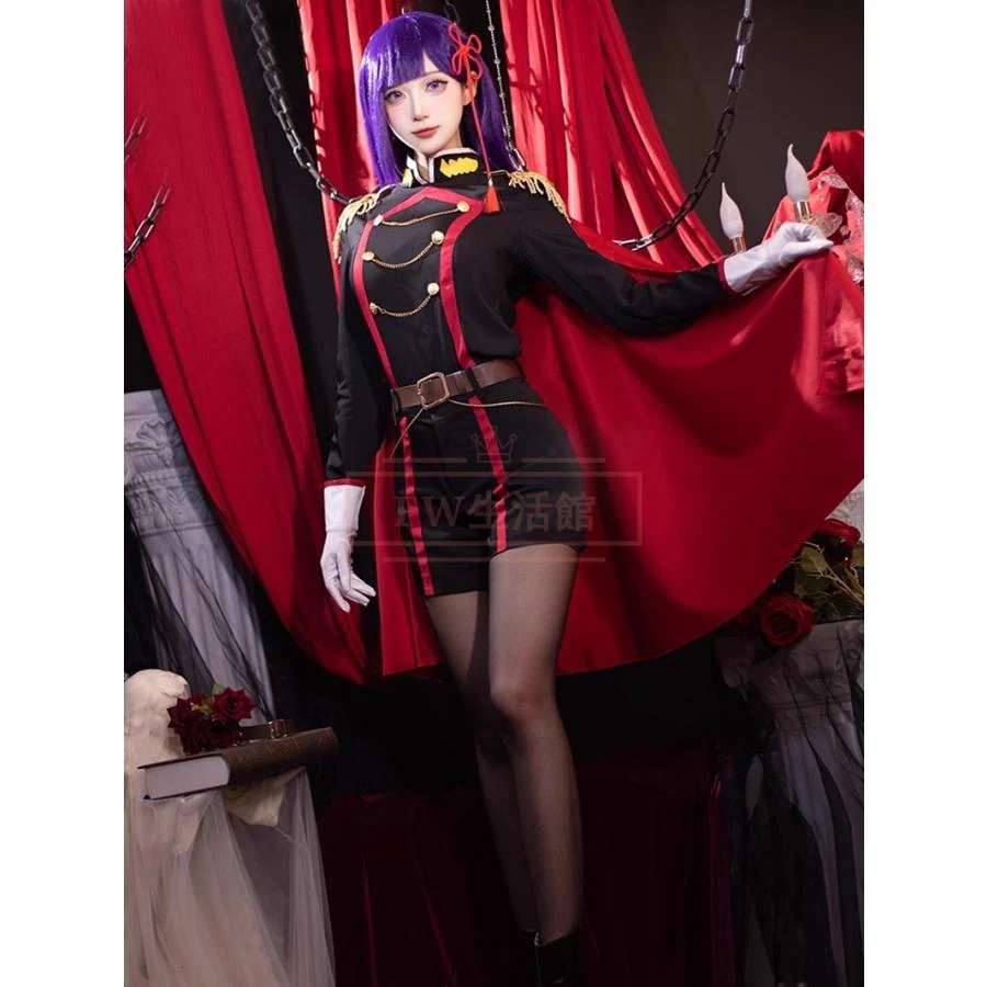 魔都精兵のスレイブ 風 Yamashiroren 山城恋 コスプレ衣装 ウィッグ 演出服 アニメ ゲーム ハロウィン cosplay 変装
