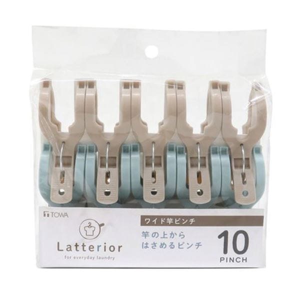 [10セット] 東和産業 LTR ワイド竿ピンチ 10P MMT46910X10