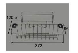 [マナイタSTツキラックX]INAX/LIXIL サンウェーブ キッチン部品 センターポケットシンク用ラック