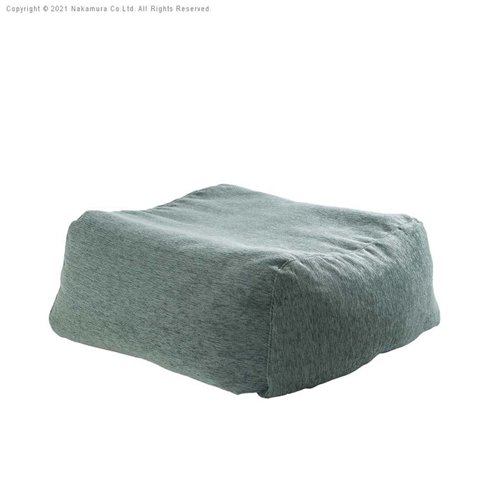 ゆったり1人用 ビーズソファ ファビオ ビーズクッション 71500033-GRN グリーン