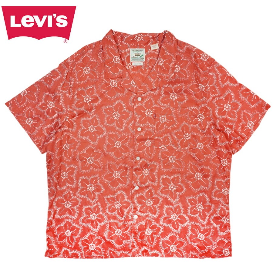 メンズ シャツ【クリックポスト発送】リーバイス LEVISSUNSET CAMP SHIRTS RELAXED FITサンセットキャンプシャツ アロハシャツ