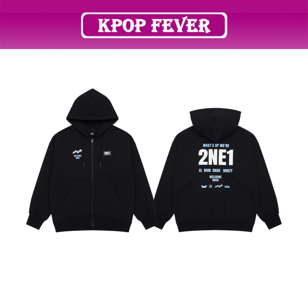 【公式】 2NE1 WELCOME BACK ENCORE IN SEOUL OFFICIAL MD (2025 CONCERT) GRAPHIC ZIP-UP HOODIE 14,938円