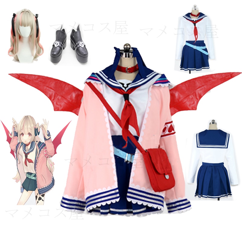 バーチャル YouTuber にじさんじ 魔界ノりりむ Makaino Ririmu コスプレ衣装 演出服 アニメ VTuber 仮装 コスチューム コミケ ハロウィン