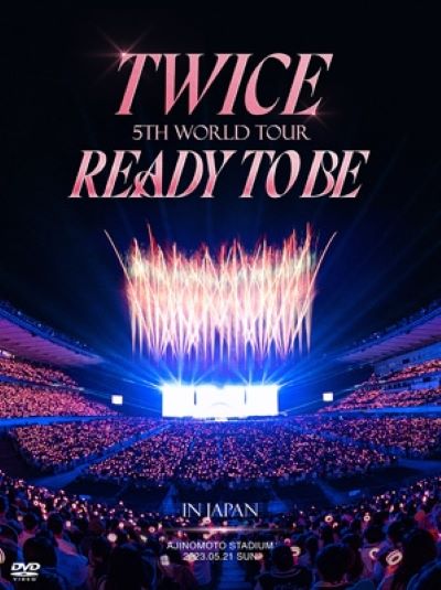 タワーレコード特典付き TWICE 5TH WORLD TOUR READY TO BE in JAPAN 2DVD+フォトブックレット+フォトカード 初回限定盤DVD 新品未開封