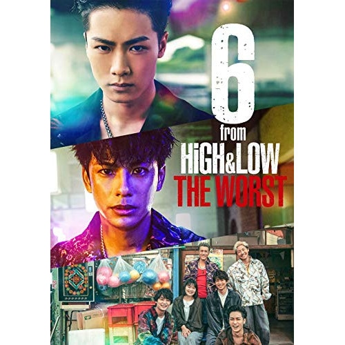 6 from HiGH&LOW THE WORST(初回仕様:三方背BOX・デジ.. ／ オムニバス (Blu-ray) RZXD-77334