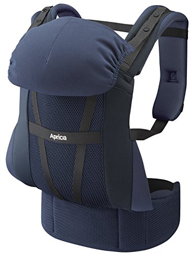 Aprica(アップリカ) 抱っこ紐 コランハグ ライト 0か月36か月まで 新生児から使える 横抱っこ可能 5WAY (ネイビー) 39388