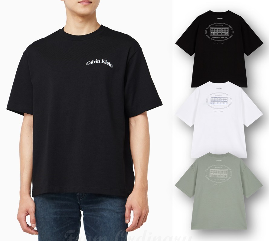 Relaxed Fit 16S Building T-Shirt (4RF854G)