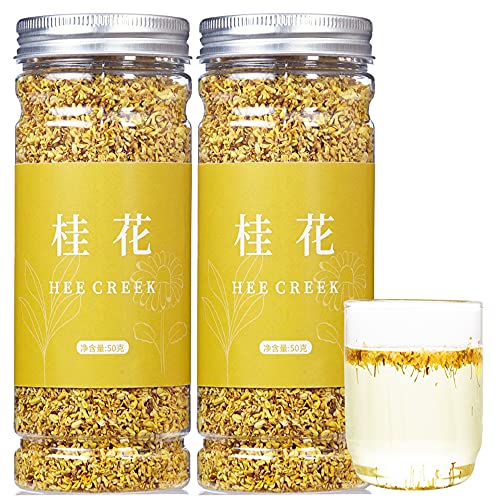 煕渓 桂花茶100g（50g*2）特級桂花茶 金桂 ケイカチャ 金木犀 キンモクセイ 養生茶 花茶 特桂花茶 自然栽培 無硫 無添加