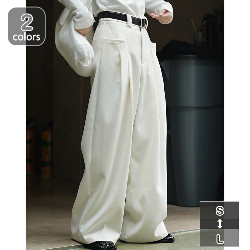 スラックス レディースパンツ ワイドパンツ ワイド ロング 大きいサイズ ボトム 体型カバー ボトムス ストレートパンツ ハイウエスト きれいめ 高身長 秋 冬