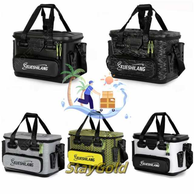 釣り バケツ 釣り用ケース タックルバッグ バッカン ロッドホルスポーツ アウトドア フィッシング バッグ ケース タックルボックス-12