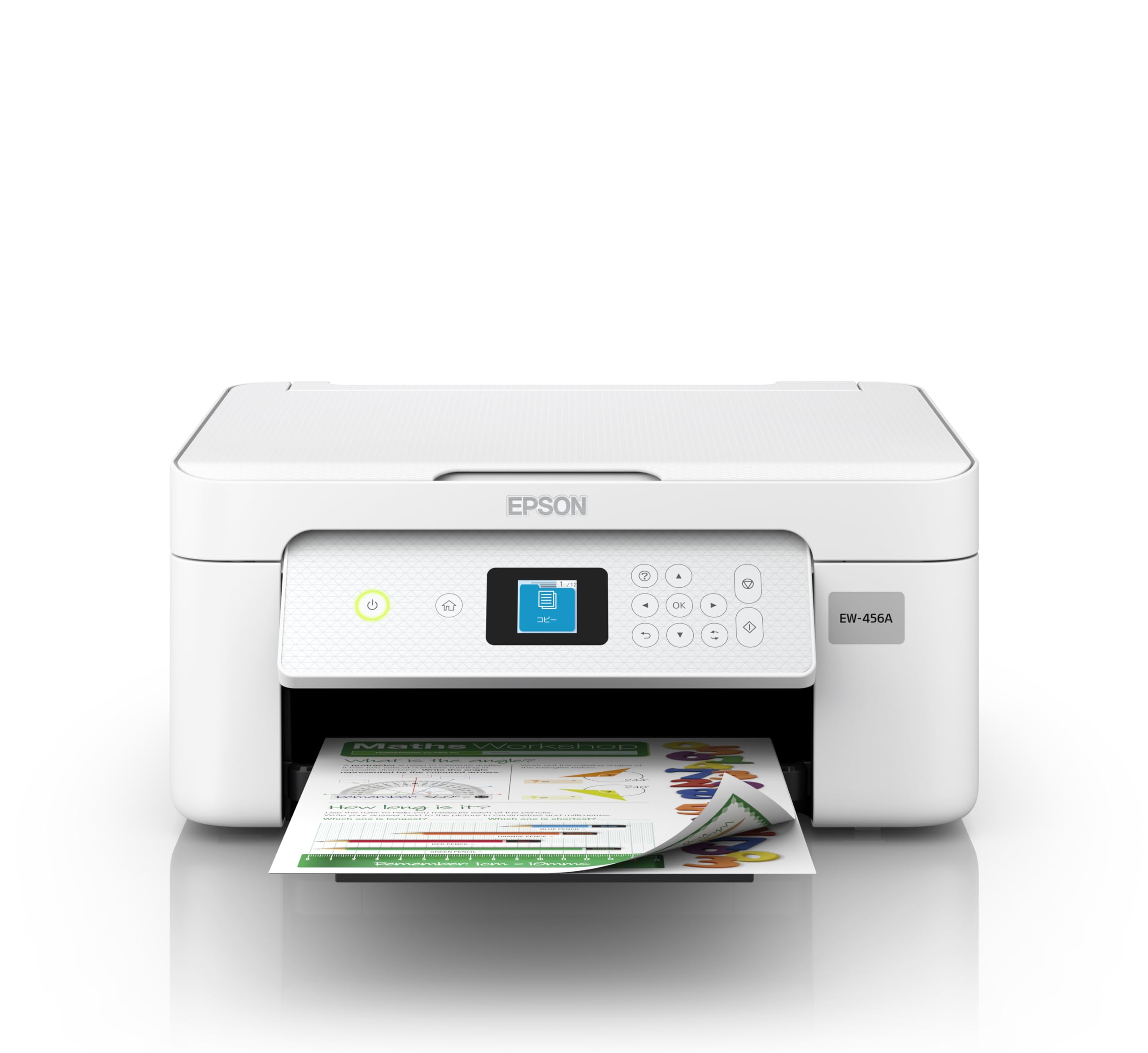 エプソン プリンター A4インクジェット複合機 カラリオ EW-456A 2024年モデル テレワーク向け 4色 独立型