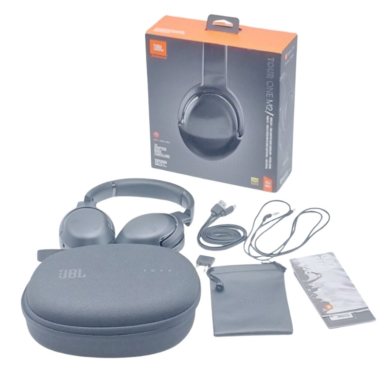 中古 JBL TOUR ONE M2 ハイブリッドノイズキャンセリング ブラック JBLTOURONEM2BLK