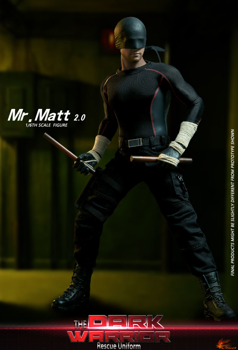 新品未開封Hot Heart 1/6 ダーク ウオリアー Mr. Matt 2.0 通常版 FD010A