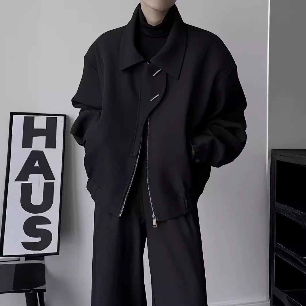 【2枚購入で100円OFF】今買いたいが特売！ジャケットシンプルラペル長袖ファッショナブルなジャケットジャケットジャケット