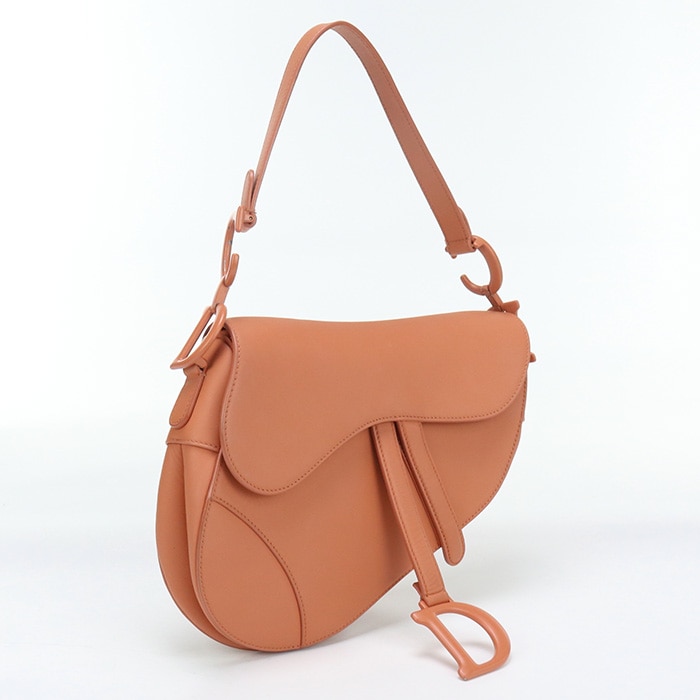 サドル ショルダーバッグ CD85604 ショルダーバッグ レザー/ショルダーバッグ オレンジ【中古】 レディース 127,188円