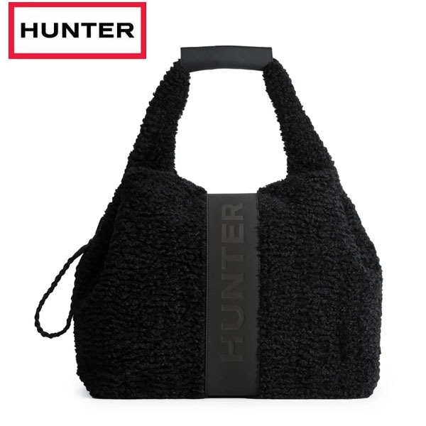 ハンター HUNTER ブークレ ラージ トート ブラック UBT5521PRC-BLK バッグ