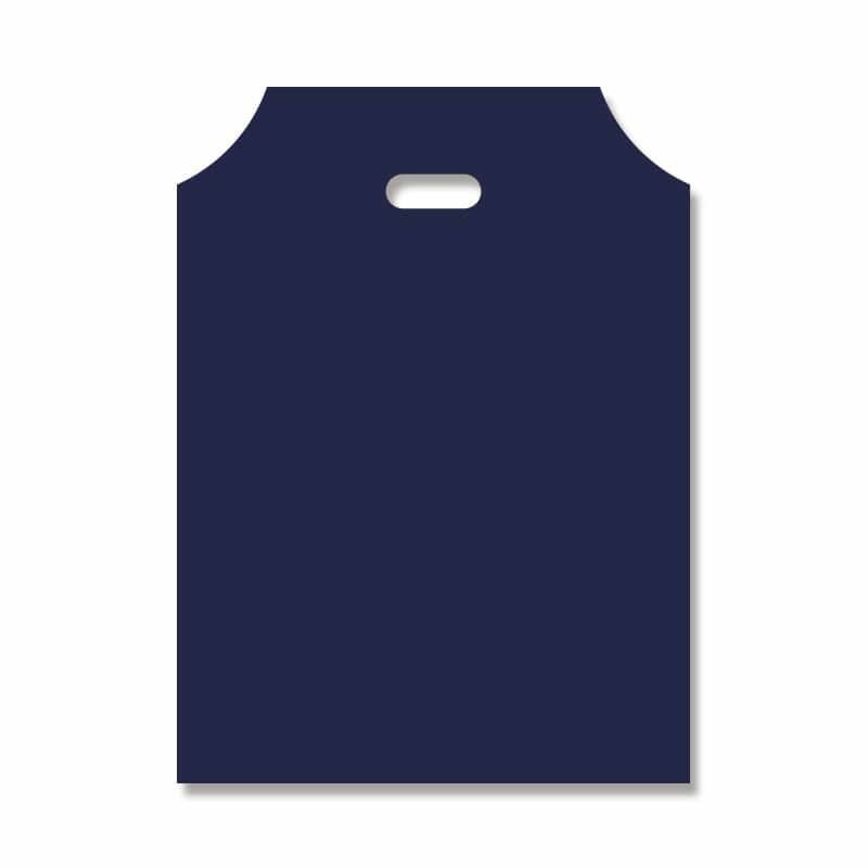 （まとめ買い）シモジマ HEIKO 手抜きポリ袋 DXハンディバッグ S 無地シコン 表記入り 100枚 幅295x高400mm（底マチ100mm） 006958402 [x3セット]