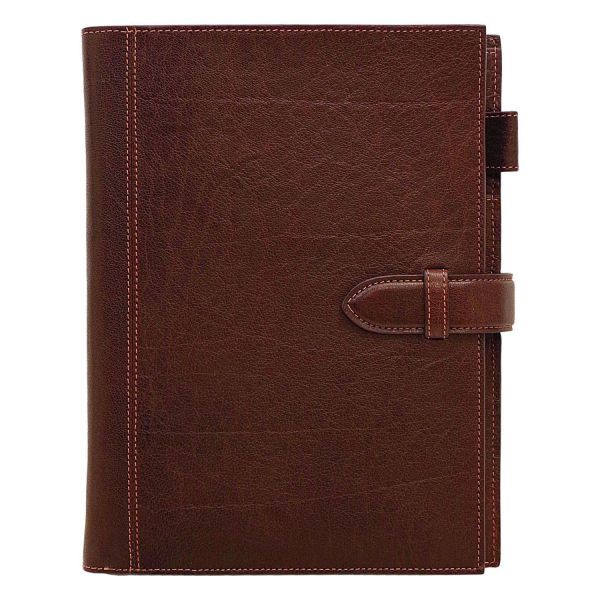 A5サイズ ディープ ベルト リング径19mm【ブラウン】システム手帳バインダー 3102-022
