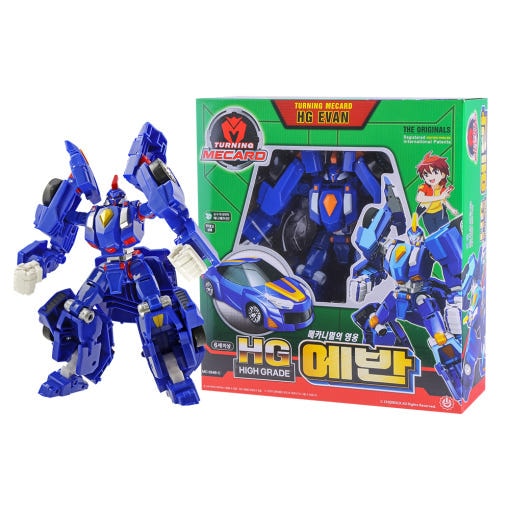 [ターニングメカード] HG エヴァンターニングカー メカアニマル 合体 変身ロボット 韓国 おもちゃ