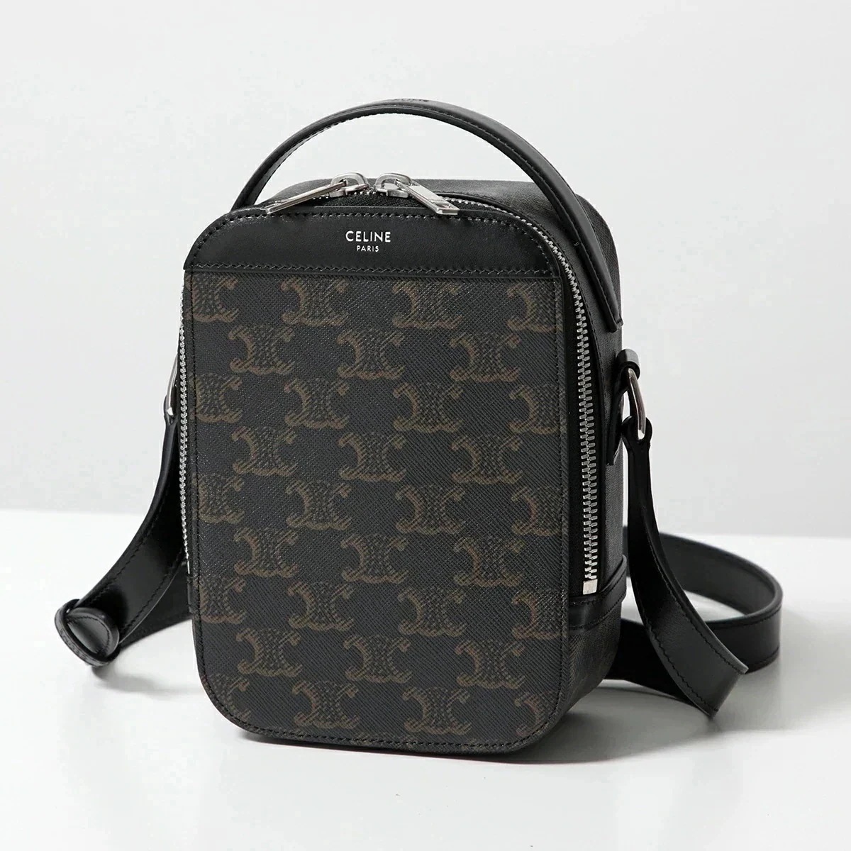 CELINE セリーヌ ショルダーバッグ Vertical Messenger Box バーティカル メッセンジャーボックス 117712BZJ.38SI メン