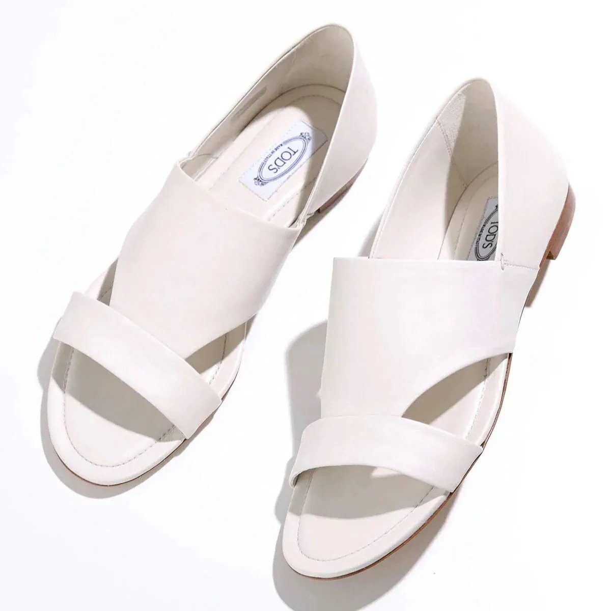 TODS トッズ サンダル XXW37B0AT70NYH レディース レザー フラット シューズ 靴 B015